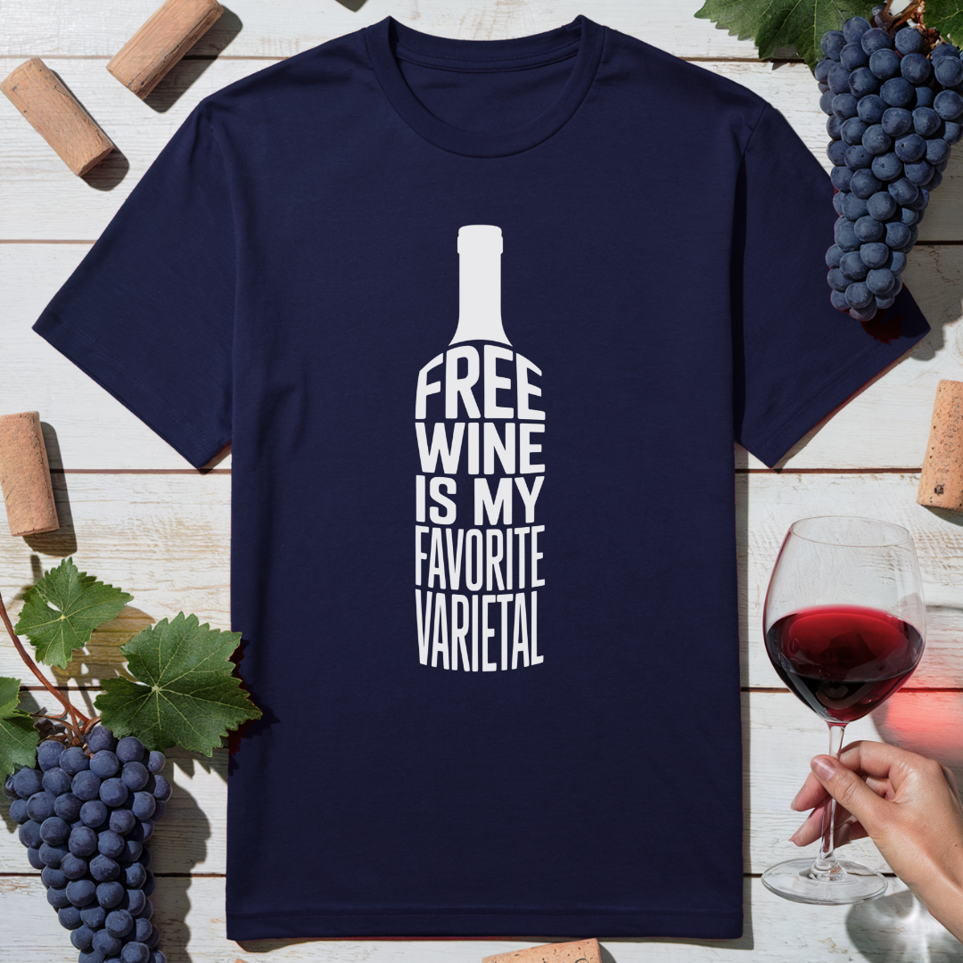 Free Wine Fan T-Shirt