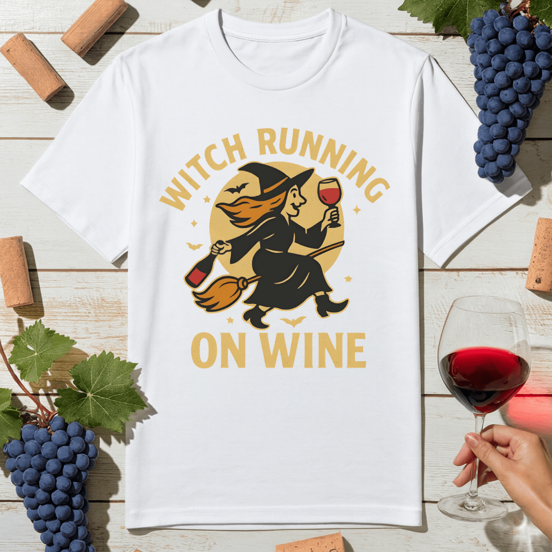 Witch on Wine T-Shirt