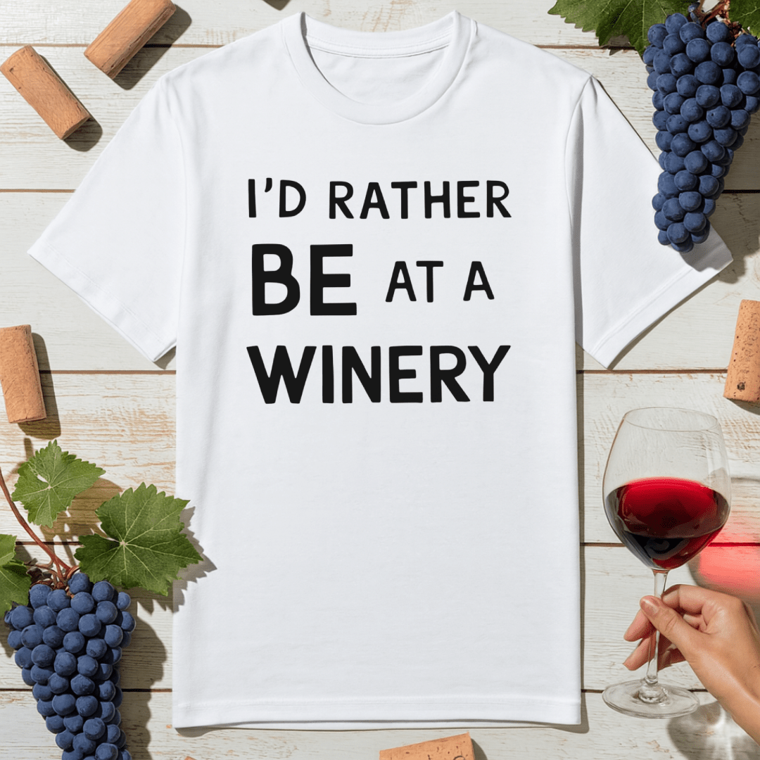 Rather Be at Winery T-Shirt