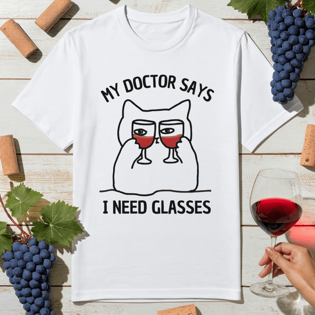 Wine Glasses T-Shirt