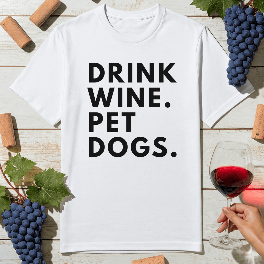 Dogs and Wine T-Shirt