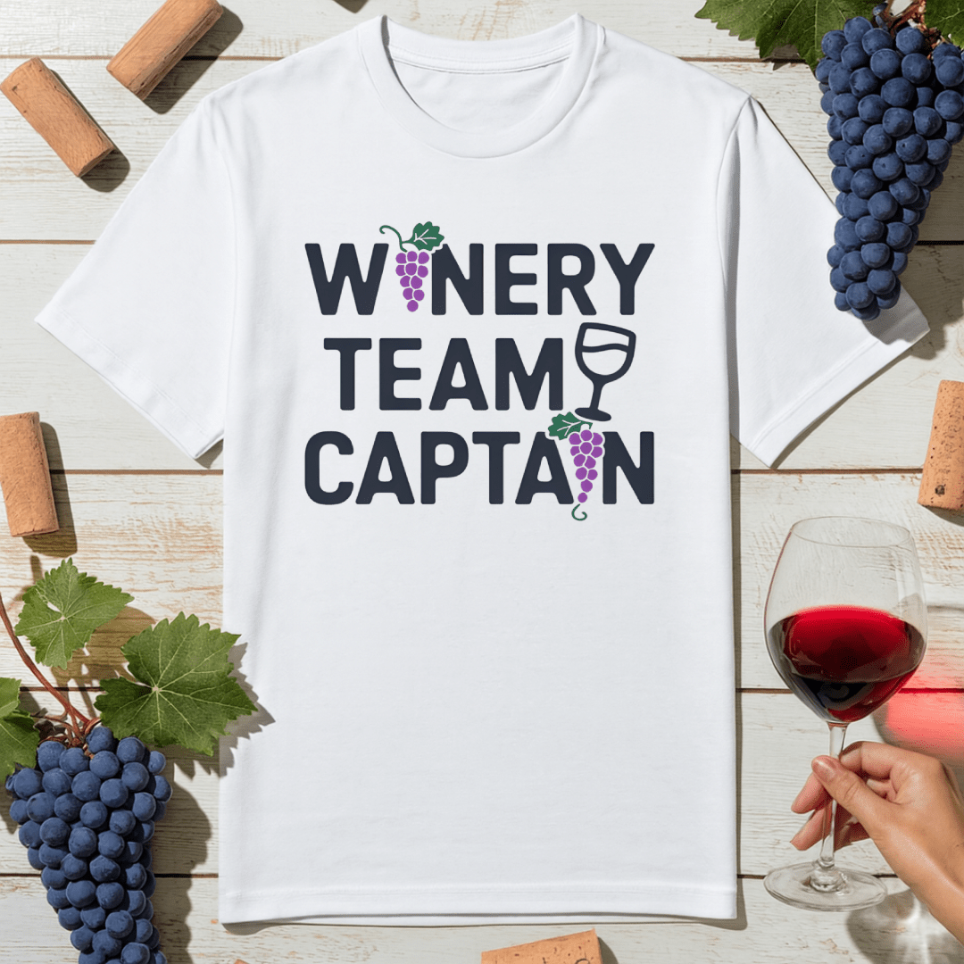 Winery Team Captain T-Shirt