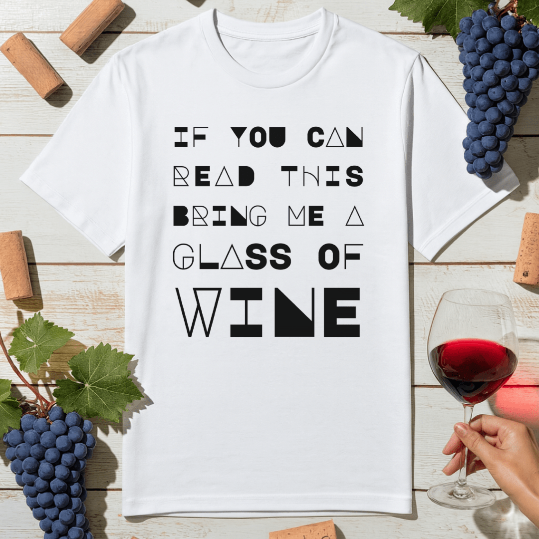 Geometric Wine Request T-Shirt