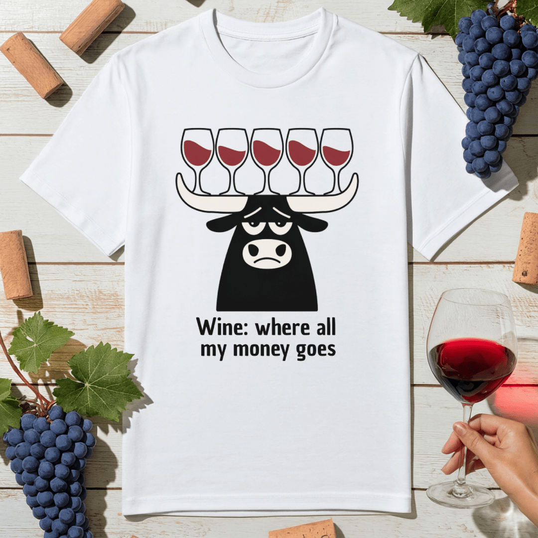 Wine Money Problem T-Shirt