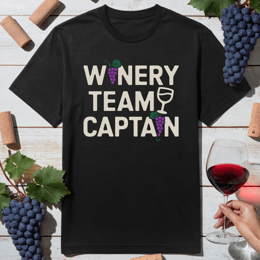 Winery Team Captain T-Shirt