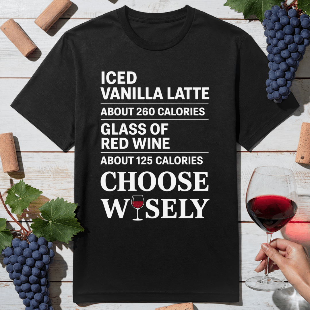 Wine Over Latte T-Shirt