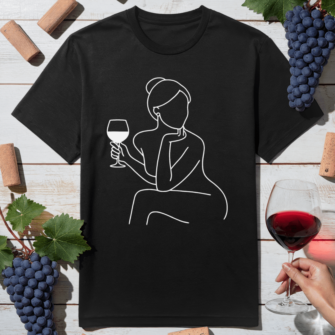 Wine Muse Outline T-Shirt
