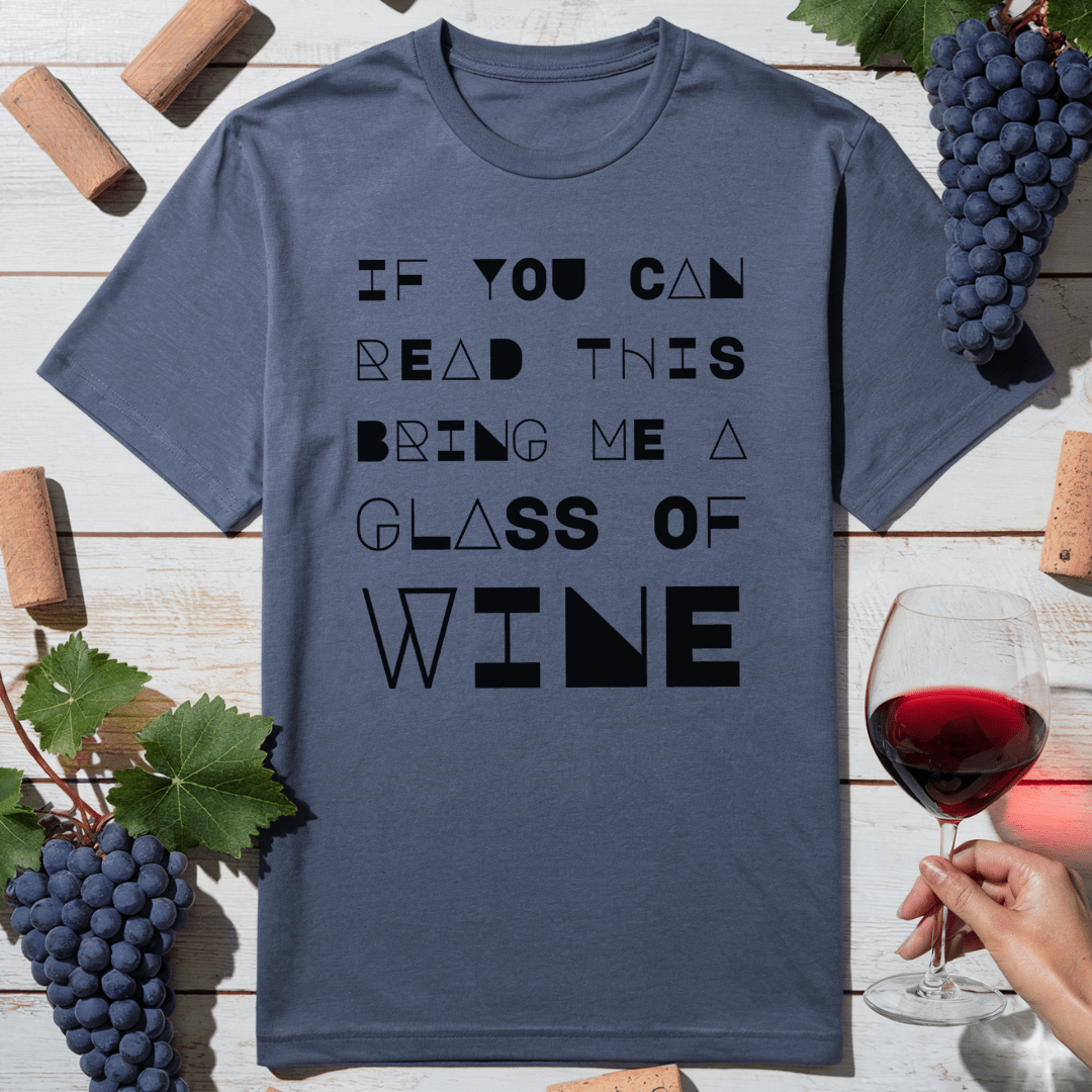 Geometric Wine Request T-Shirt