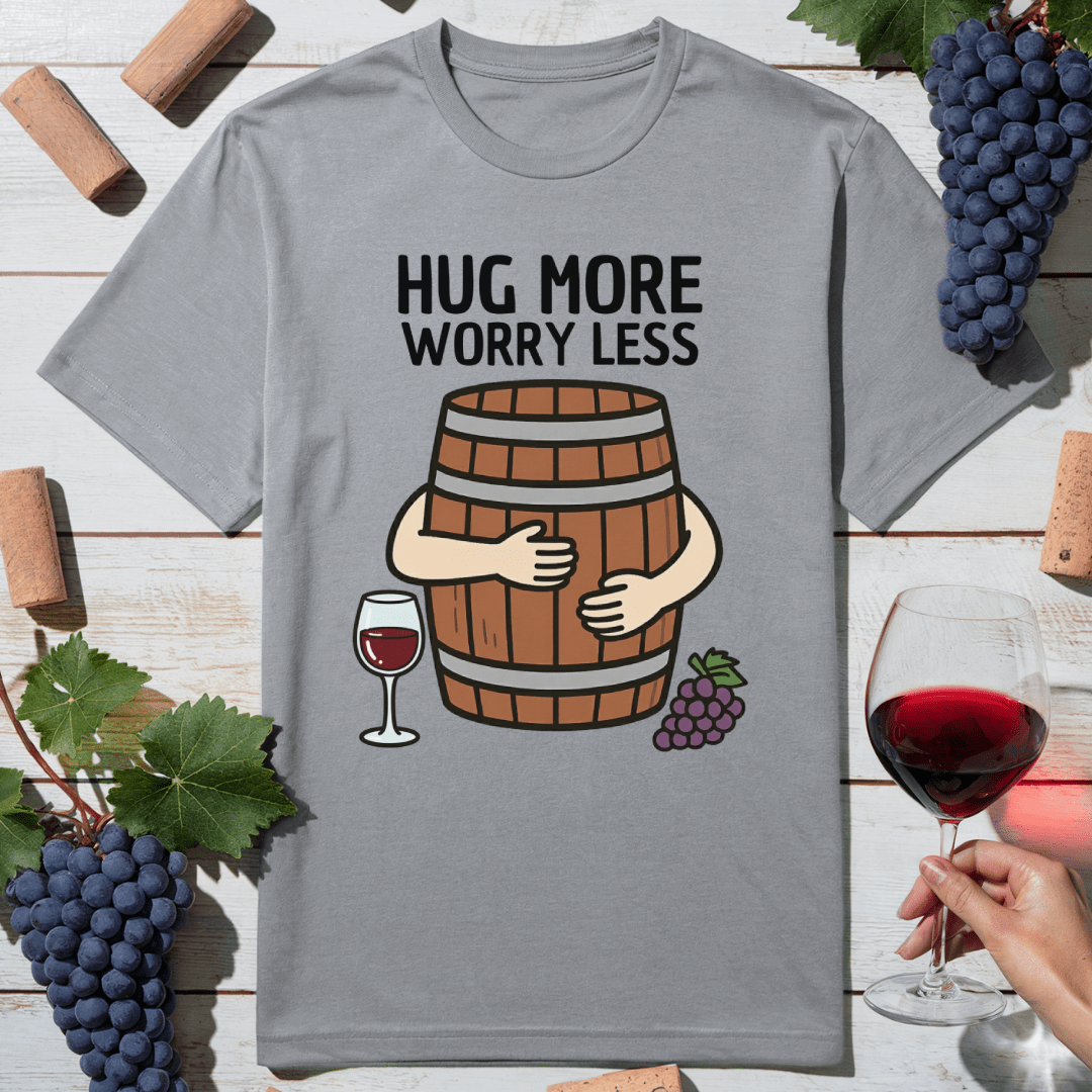 Hug Wine Barrel T-Shirt