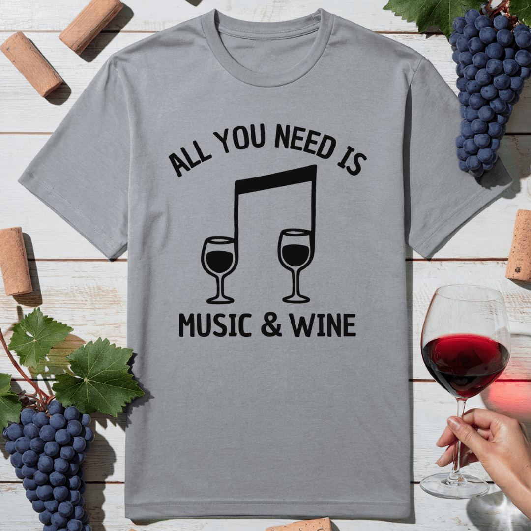 Music & Wine T-Shirt