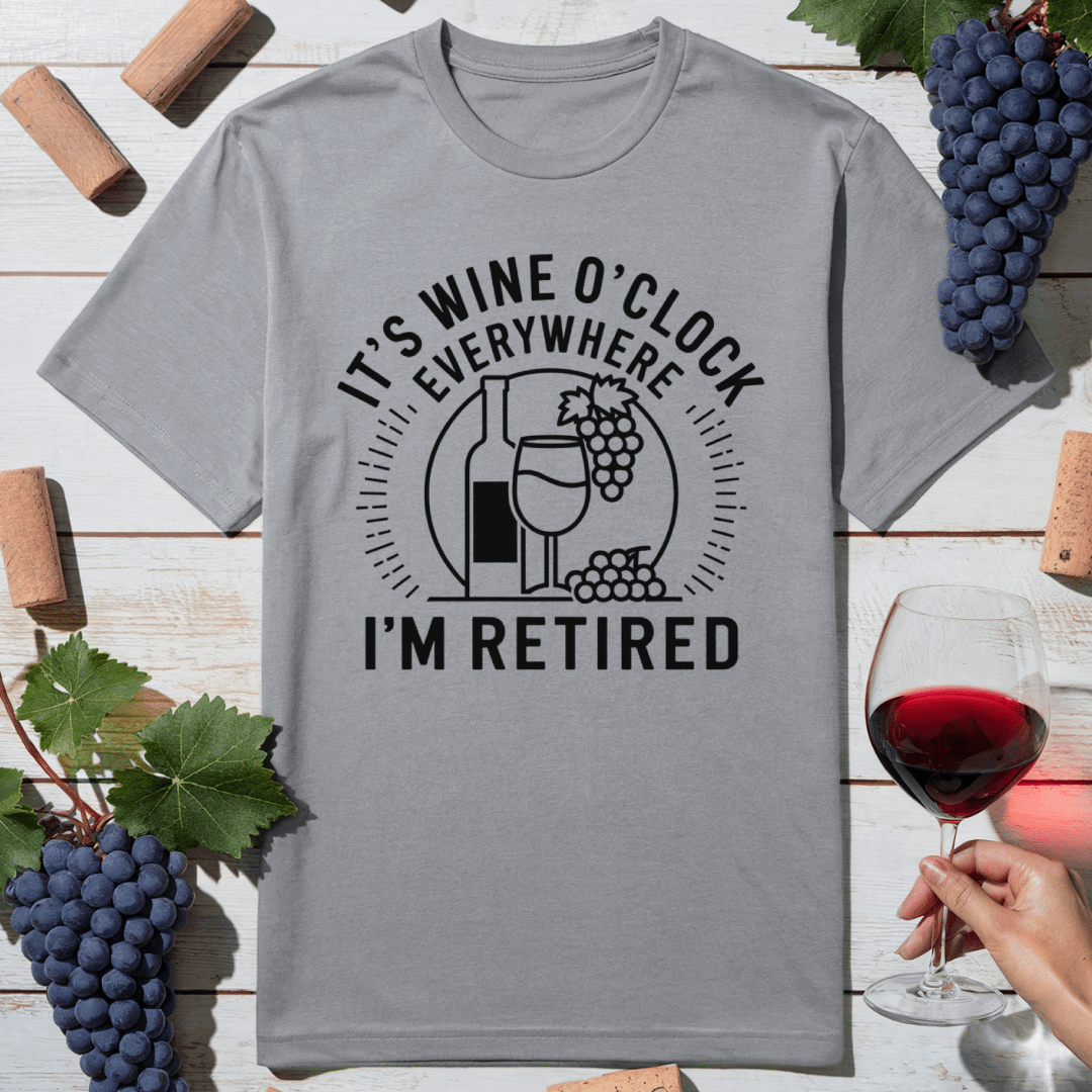 Retired Wine O’Clock T-Shirt