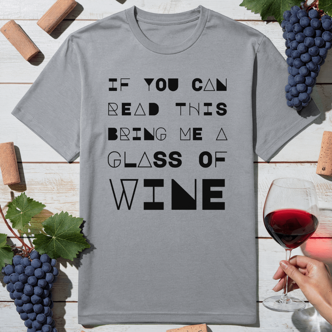 Geometric Wine Request T-Shirt