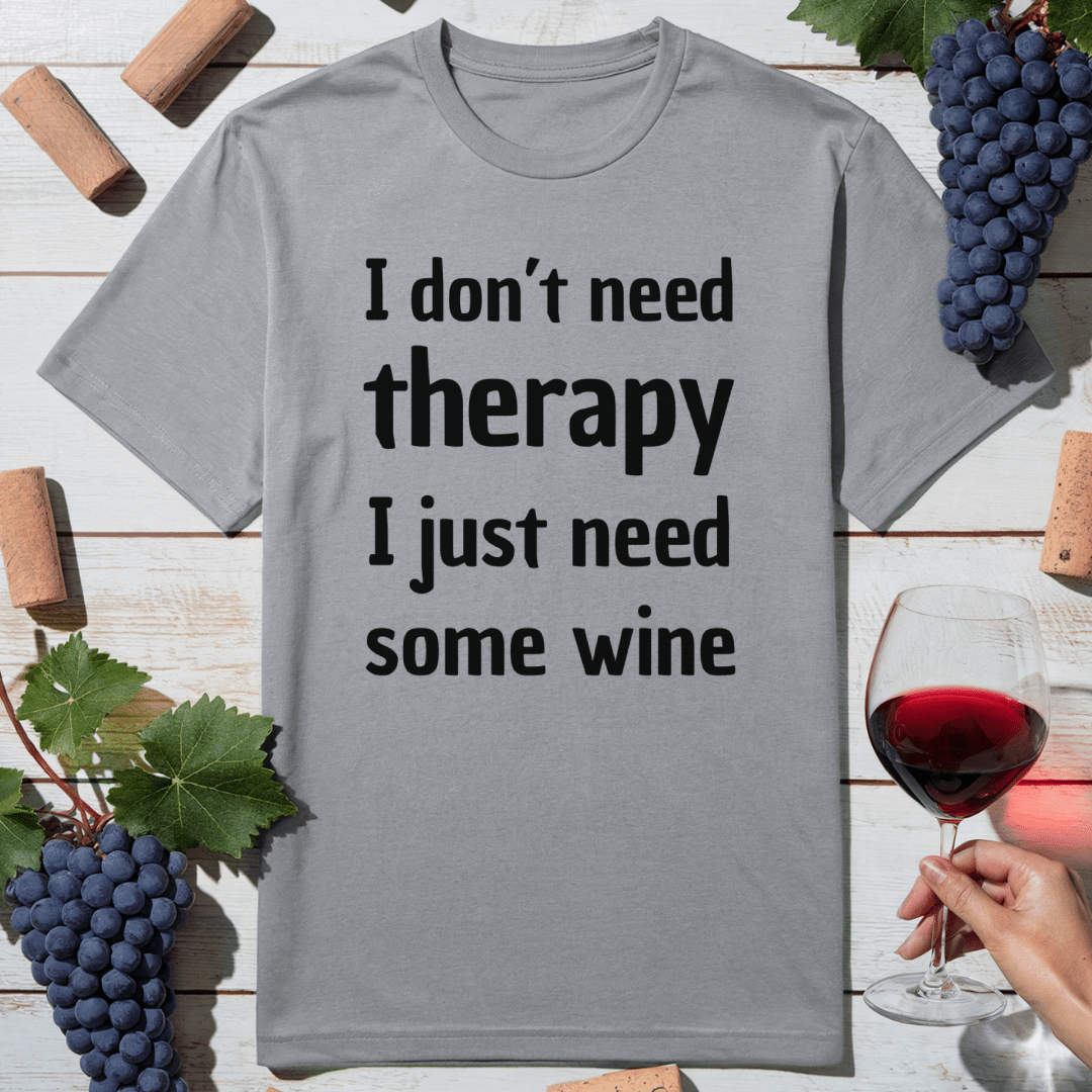 Wine Is My Therapy T-Shirt