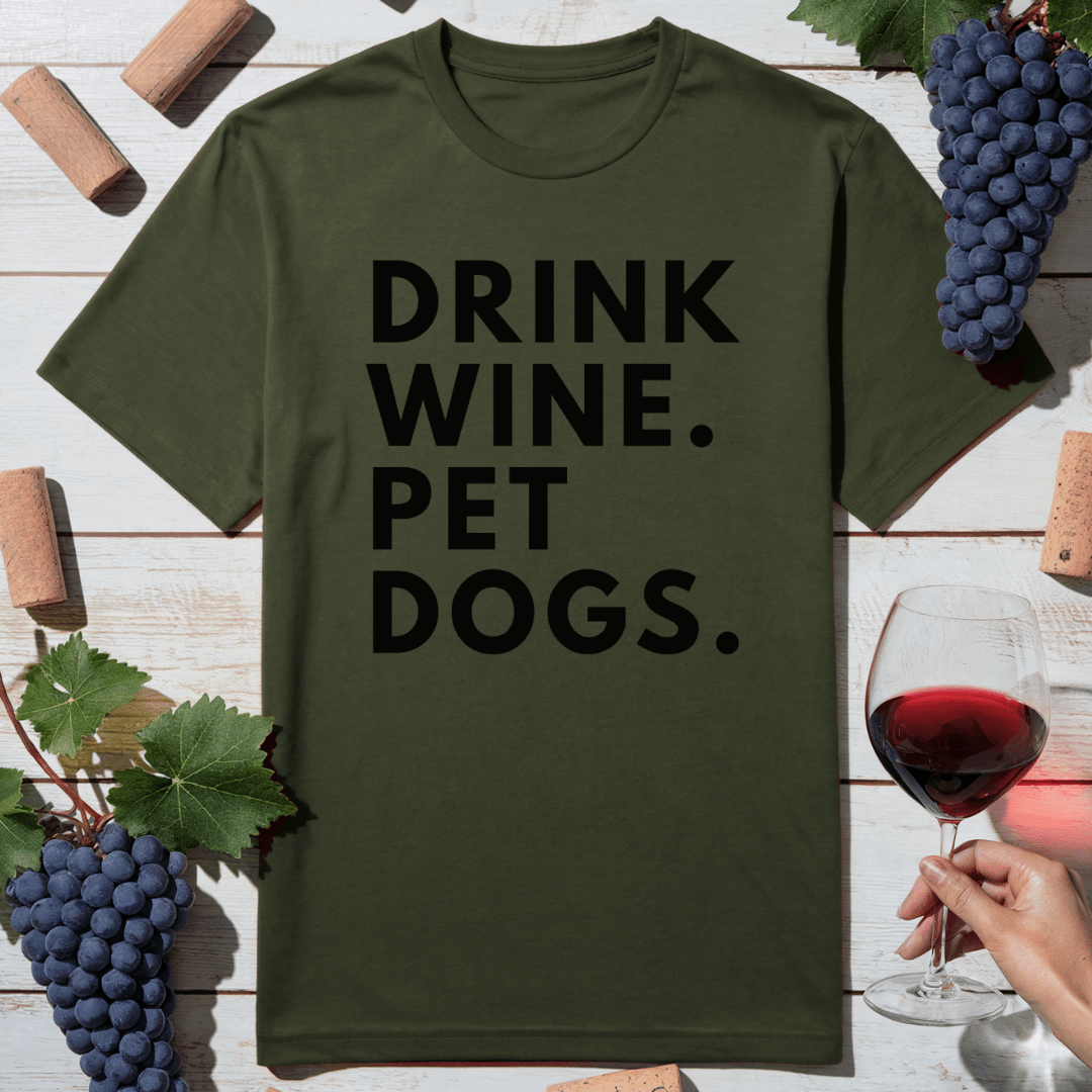 Dogs and Wine T-Shirt