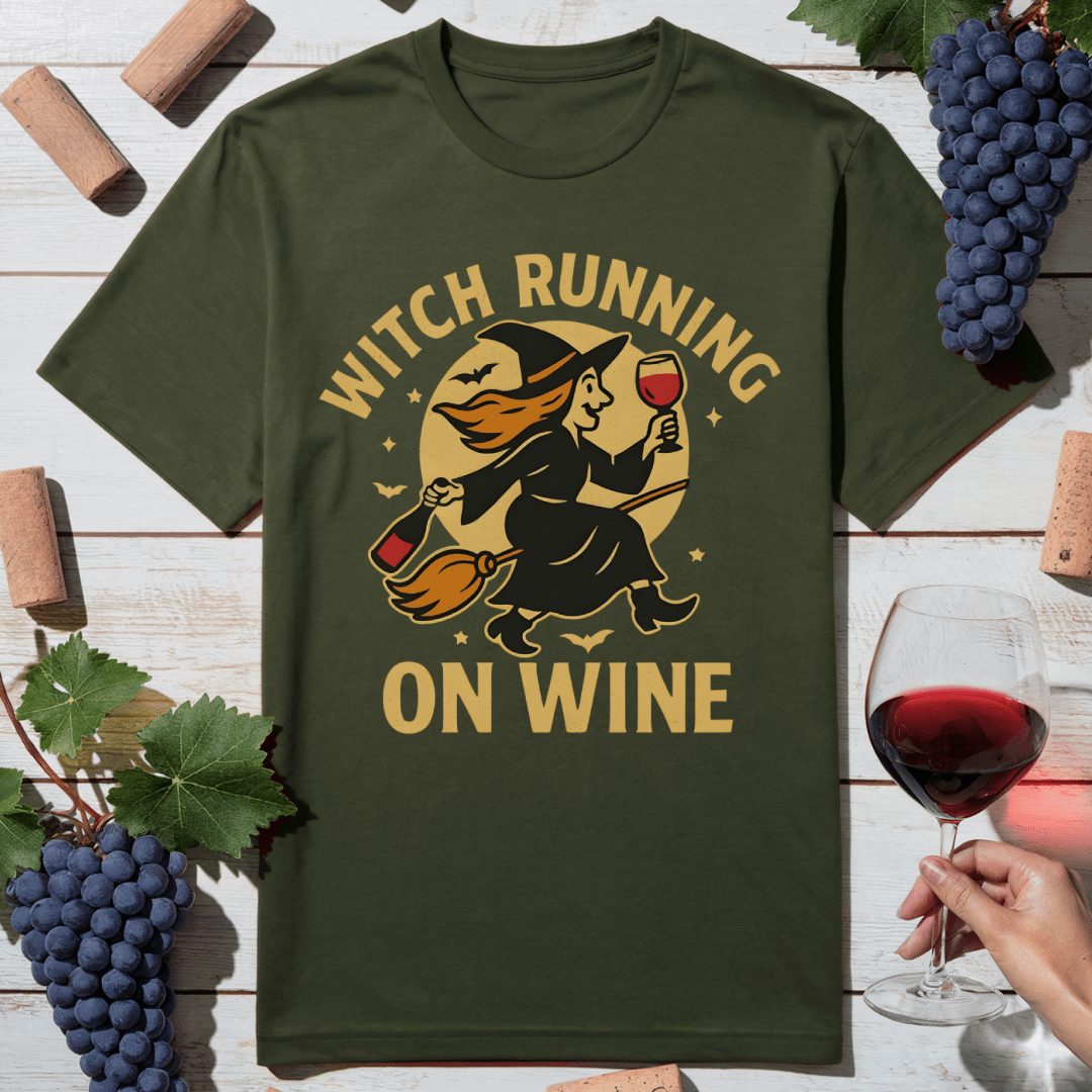 Witch on Wine T-Shirt