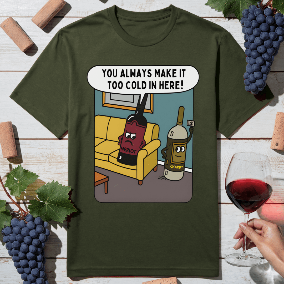 Wine Temperature Dispute T-Shirt