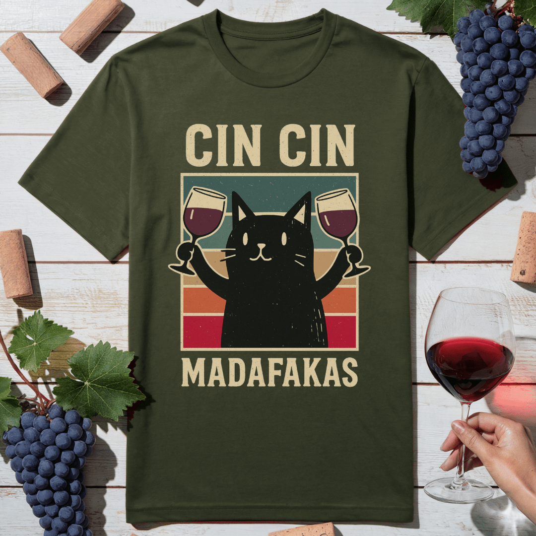 CIN CIN Cat T-Shirt
