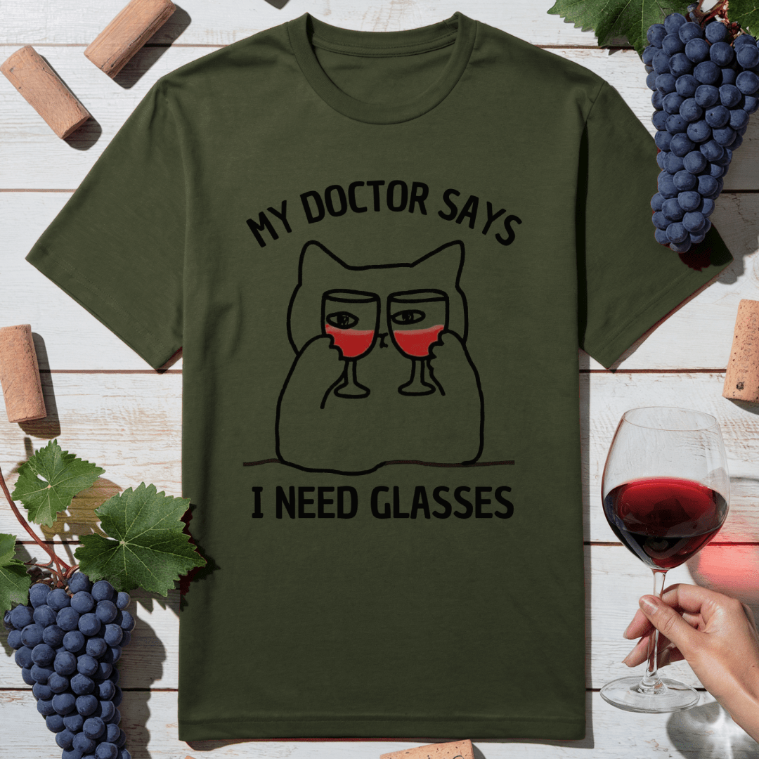 Wine Glasses T-Shirt