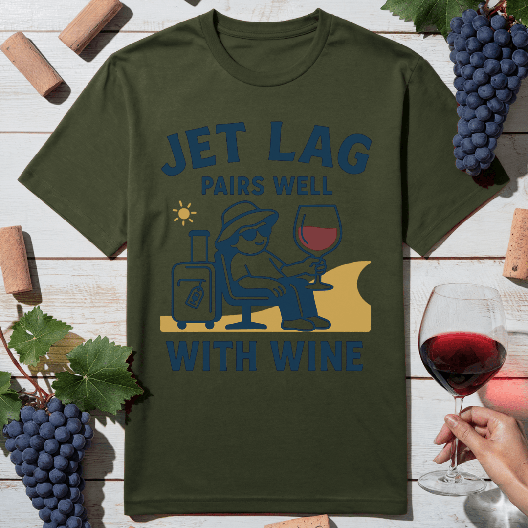 Wine and Jetlag T-Shirt