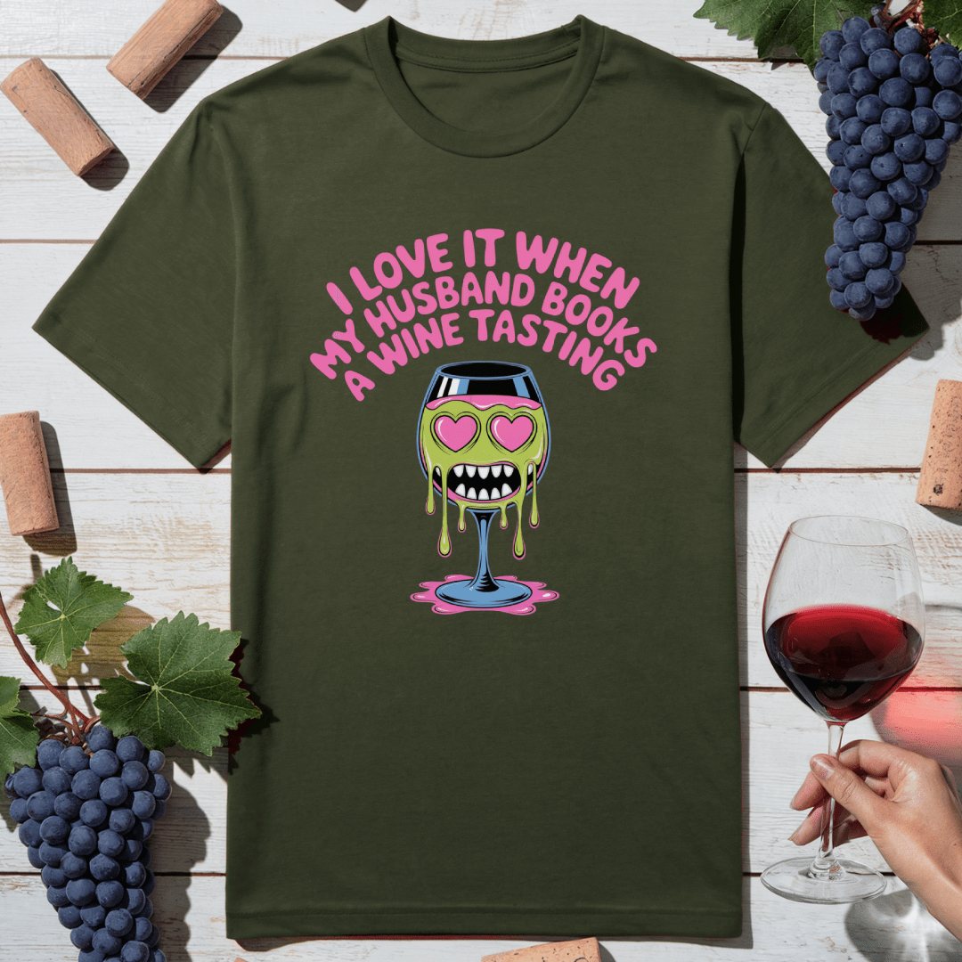 Wine-Obsessed Wifey T-Shirt