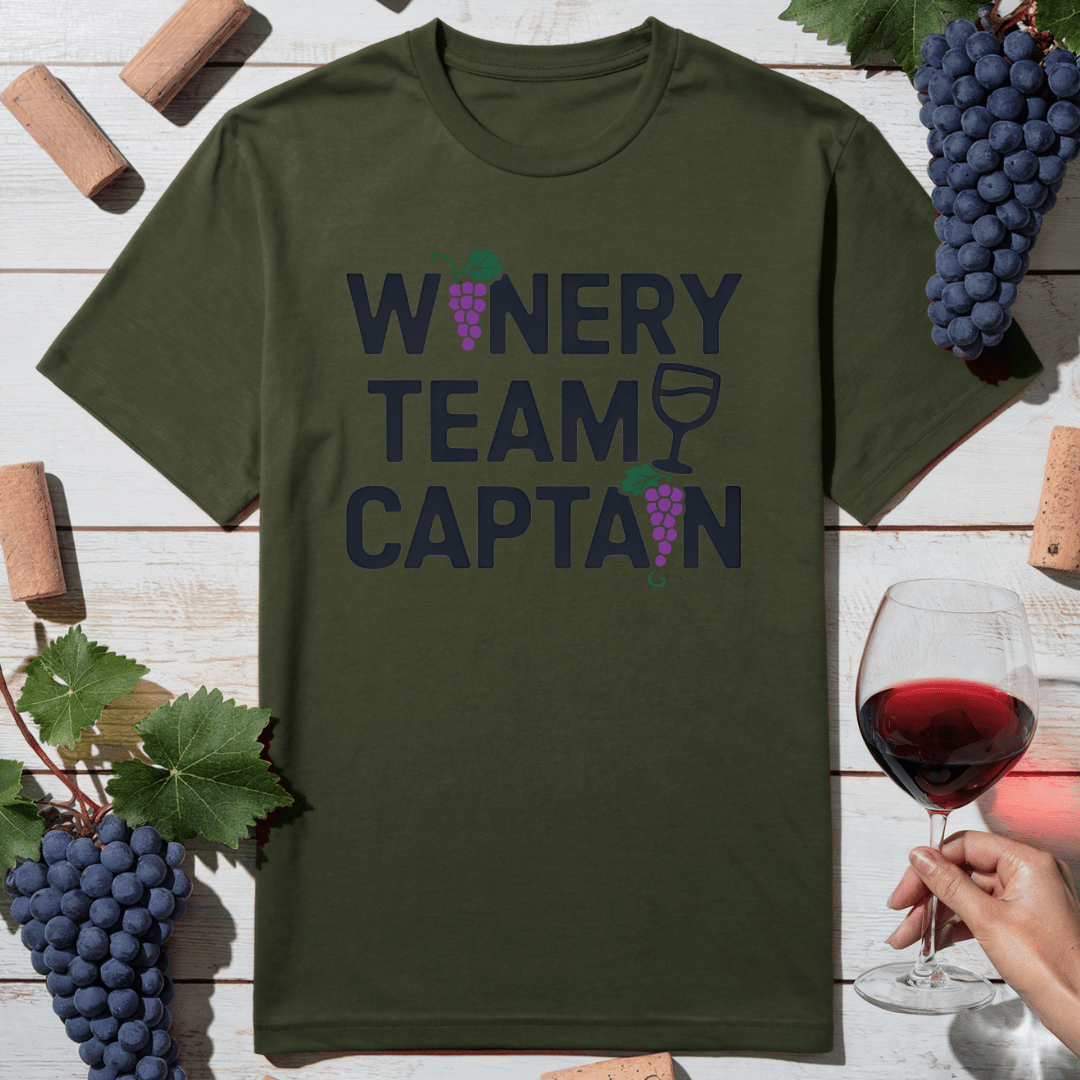 Winery Team Captain T-Shirt