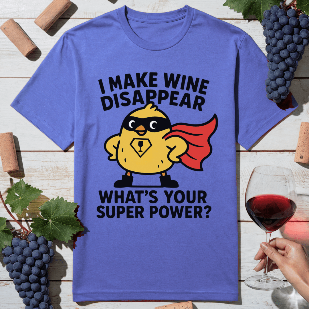 Wine Power Hero T-Shirt