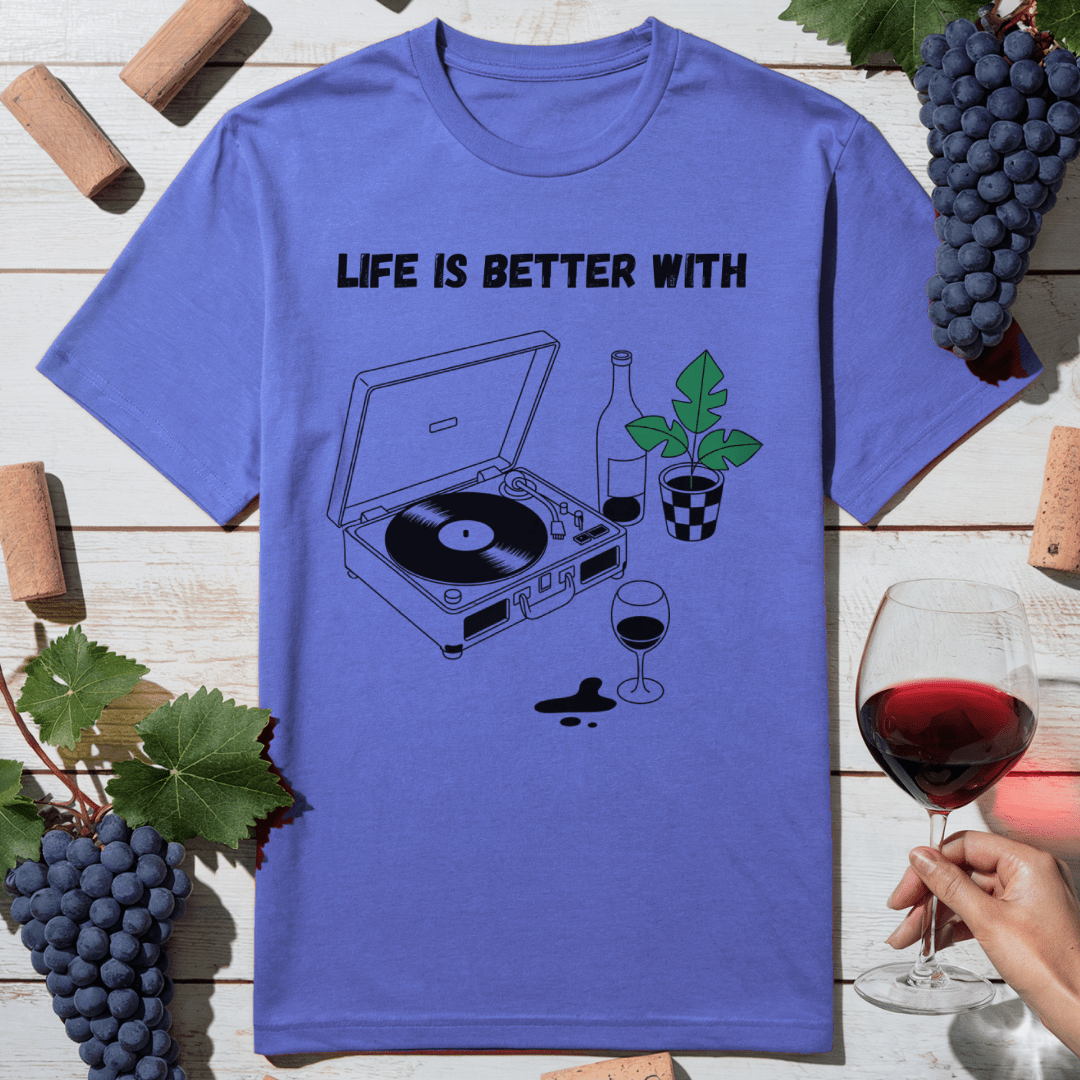 Vinyl Wine T-Shirt