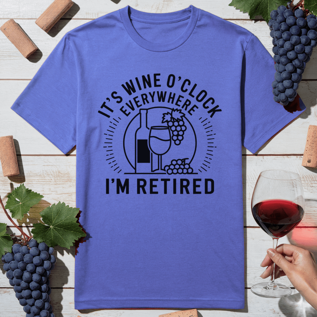 Retired Wine O’Clock T-Shirt