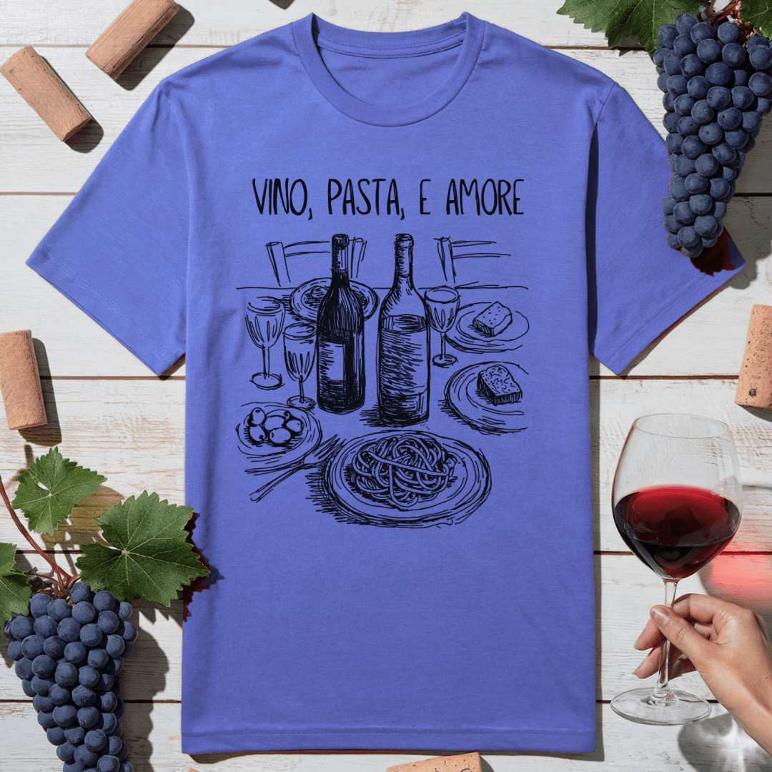 Vino Pasta Love T-Shirt