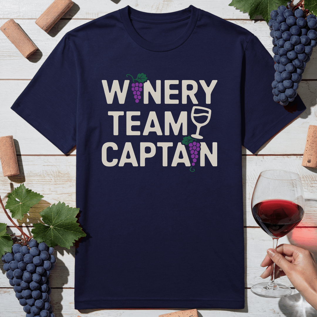Winery Team Captain T-Shirt