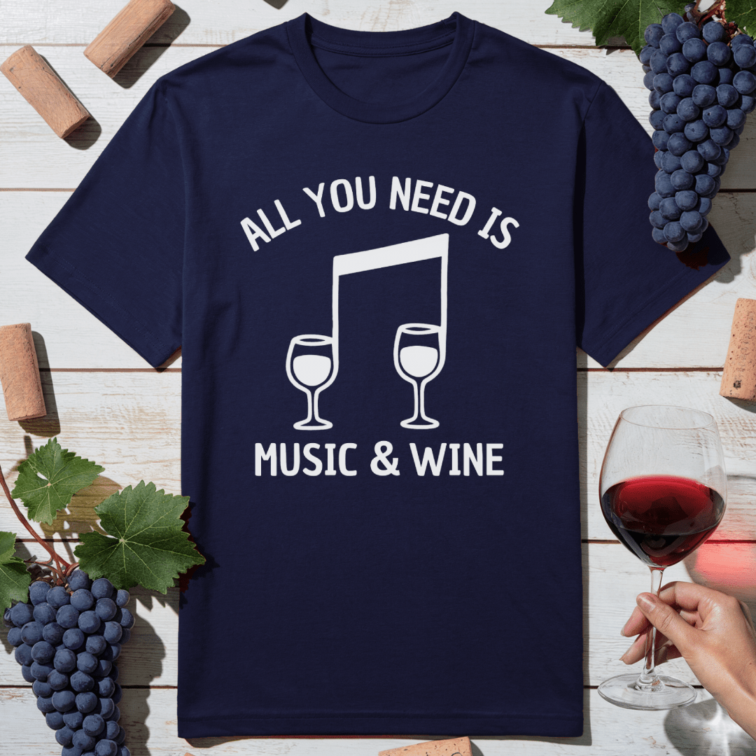 Music & Wine T-Shirt