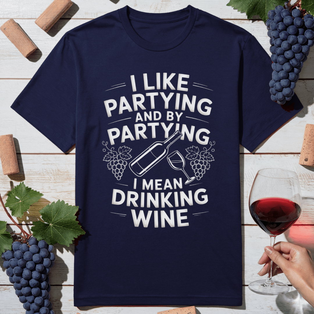 Drinking Wine Party T-Shirt
