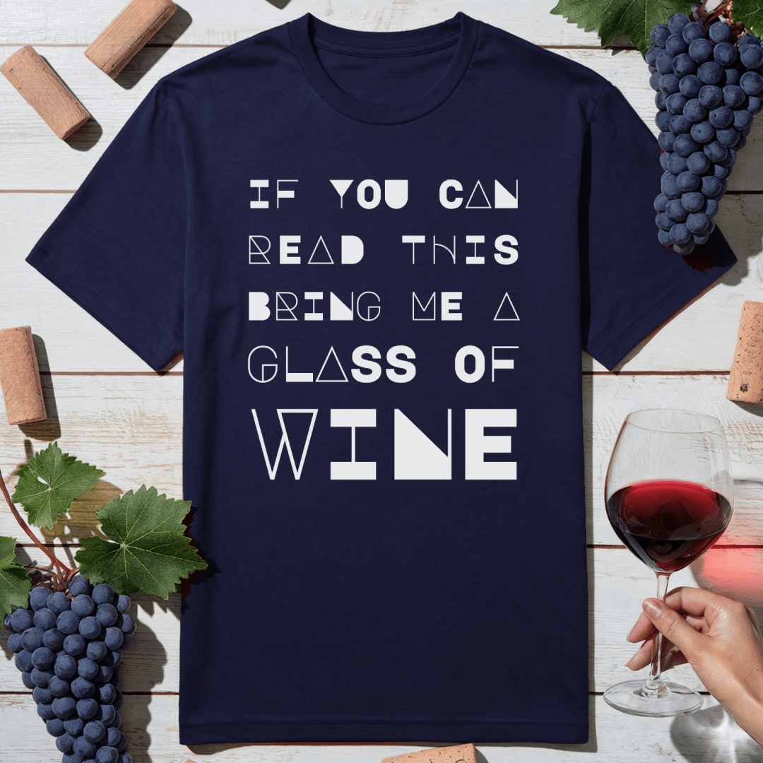 Geometric Wine Request T-Shirt
