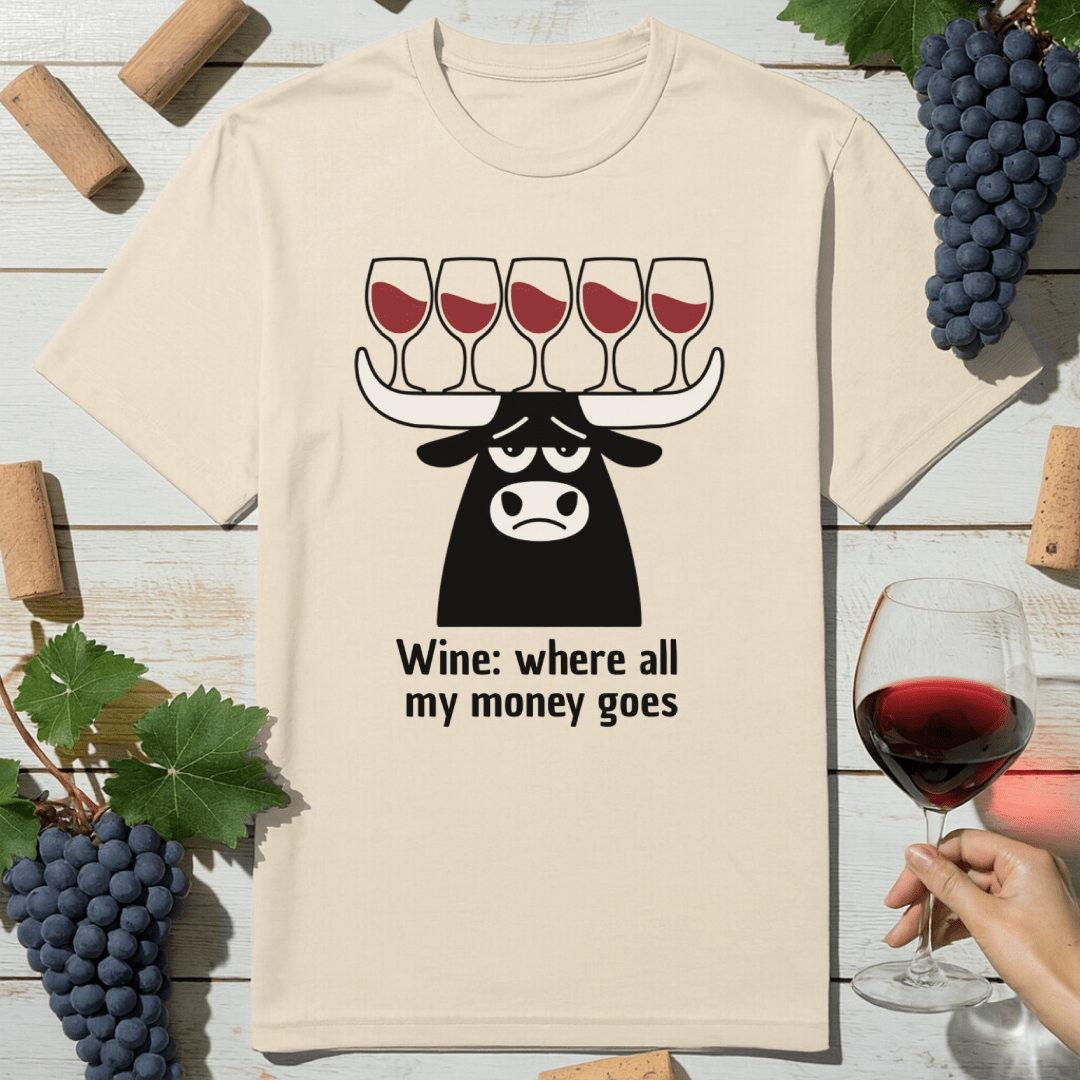 Wine Money Problem T-Shirt