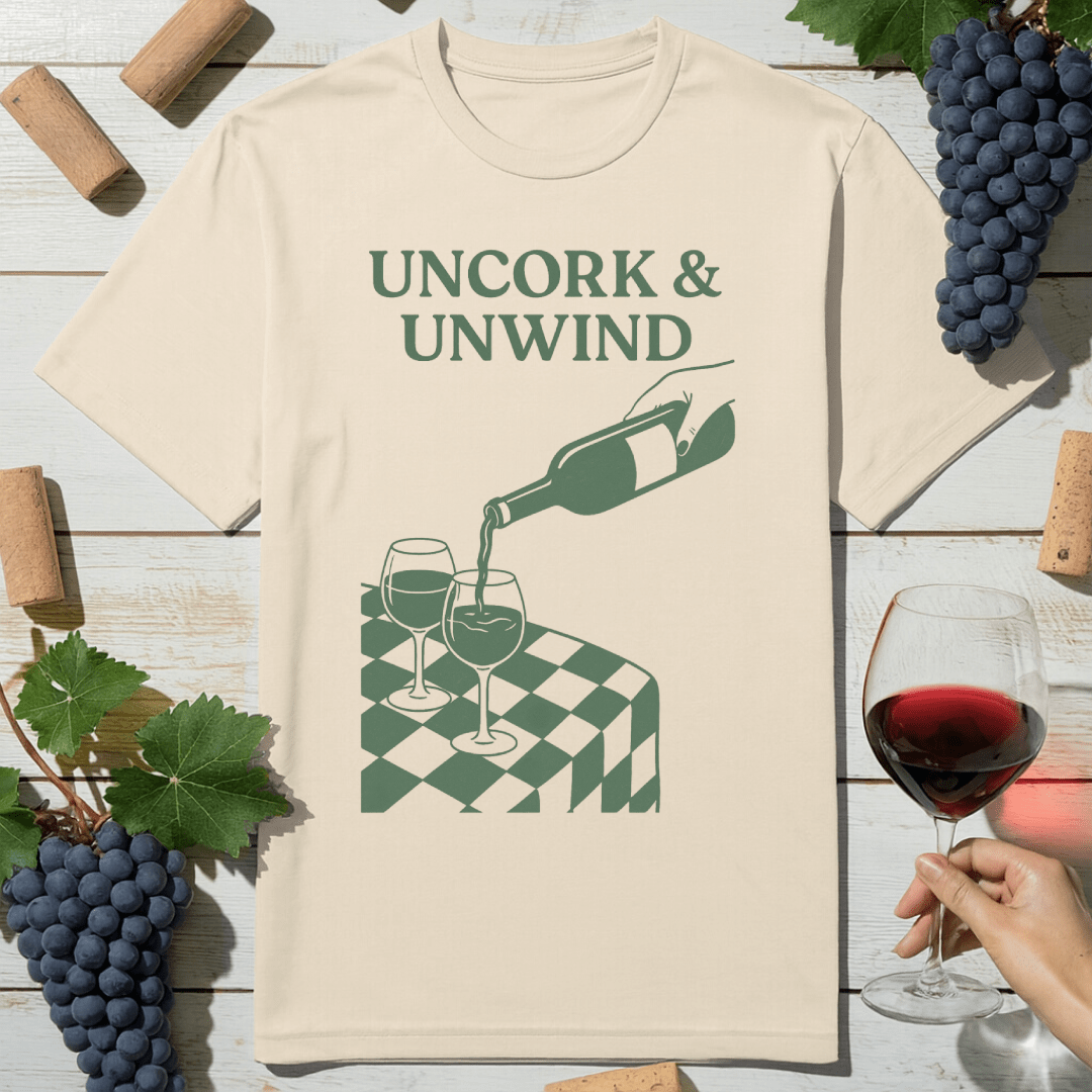 Uncork & Unwind T-Shirt