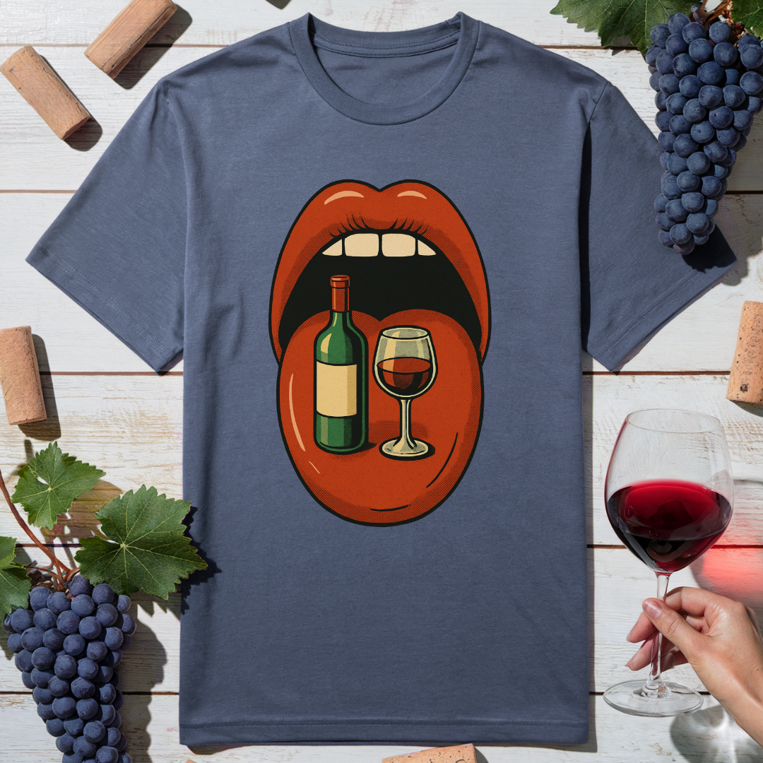 Bold Wine Mood T-Shirt