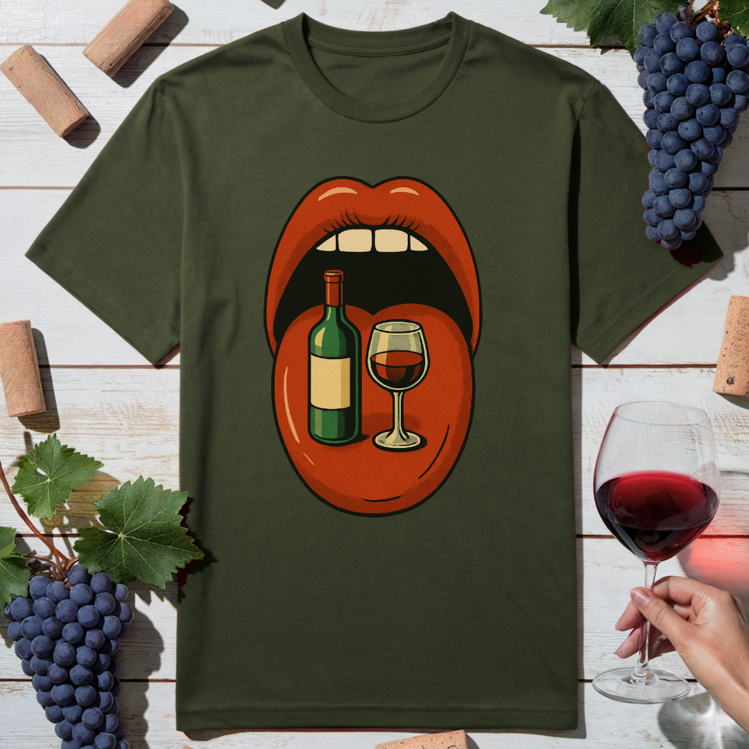 Bold Wine Mood T-Shirt
