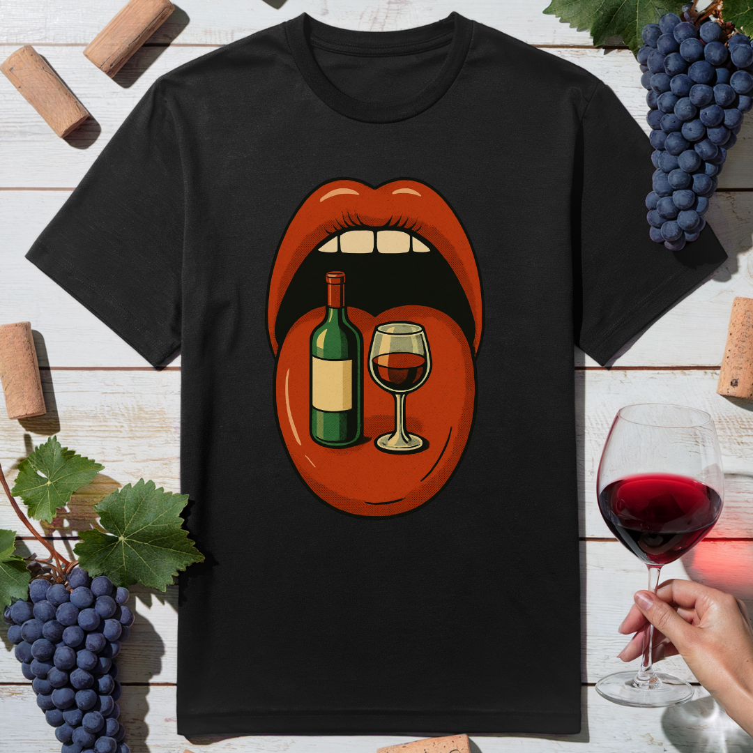 Bold Wine Mood T-Shirt