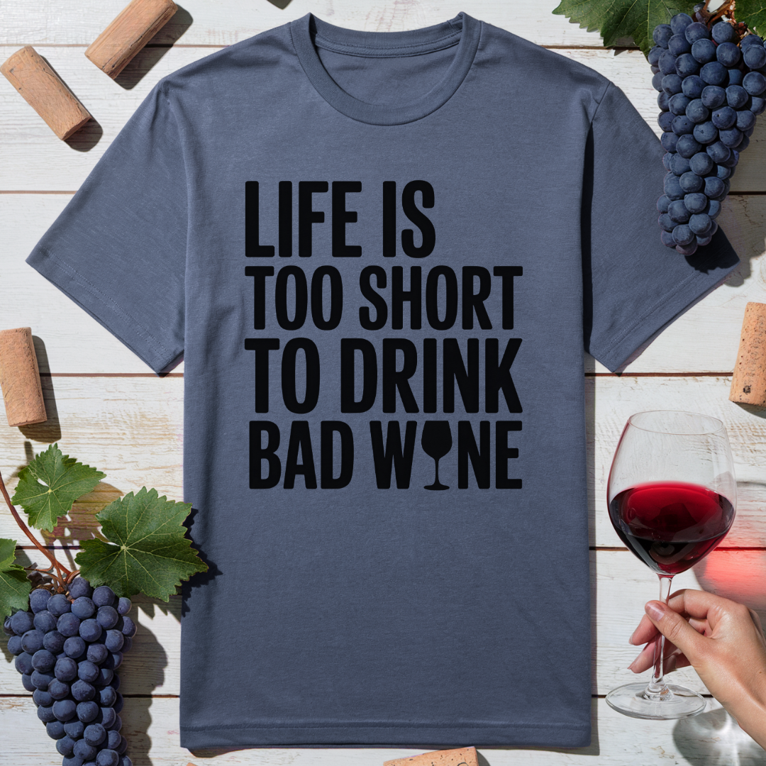 Bad Wine Warning T-Shirt