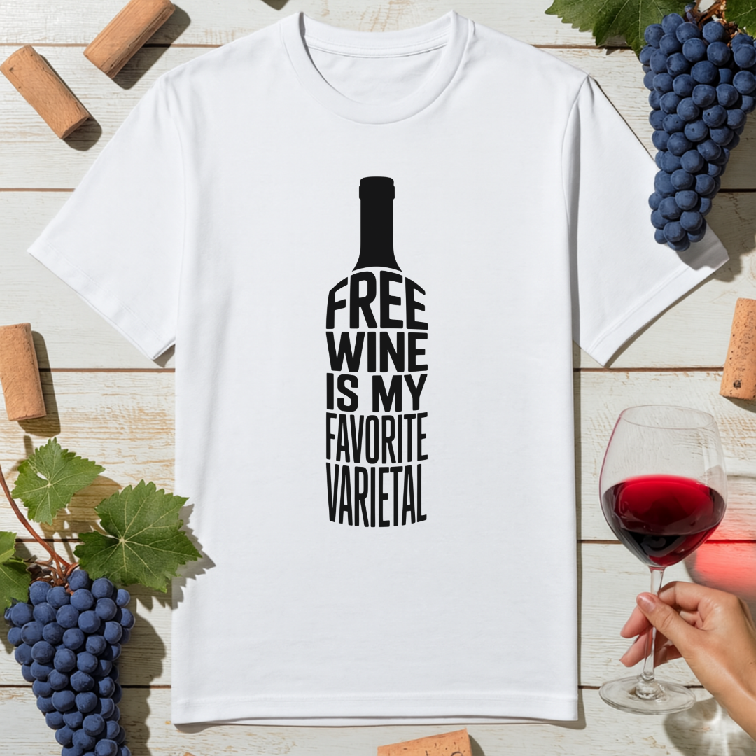 Free Wine Fan T-Shirt