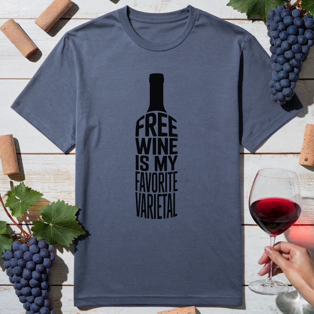 Free Wine Fan T-Shirt