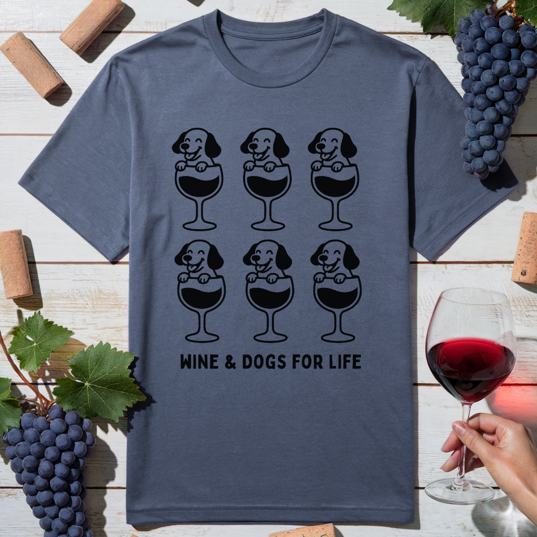 Wine and Woofs T-Shirt