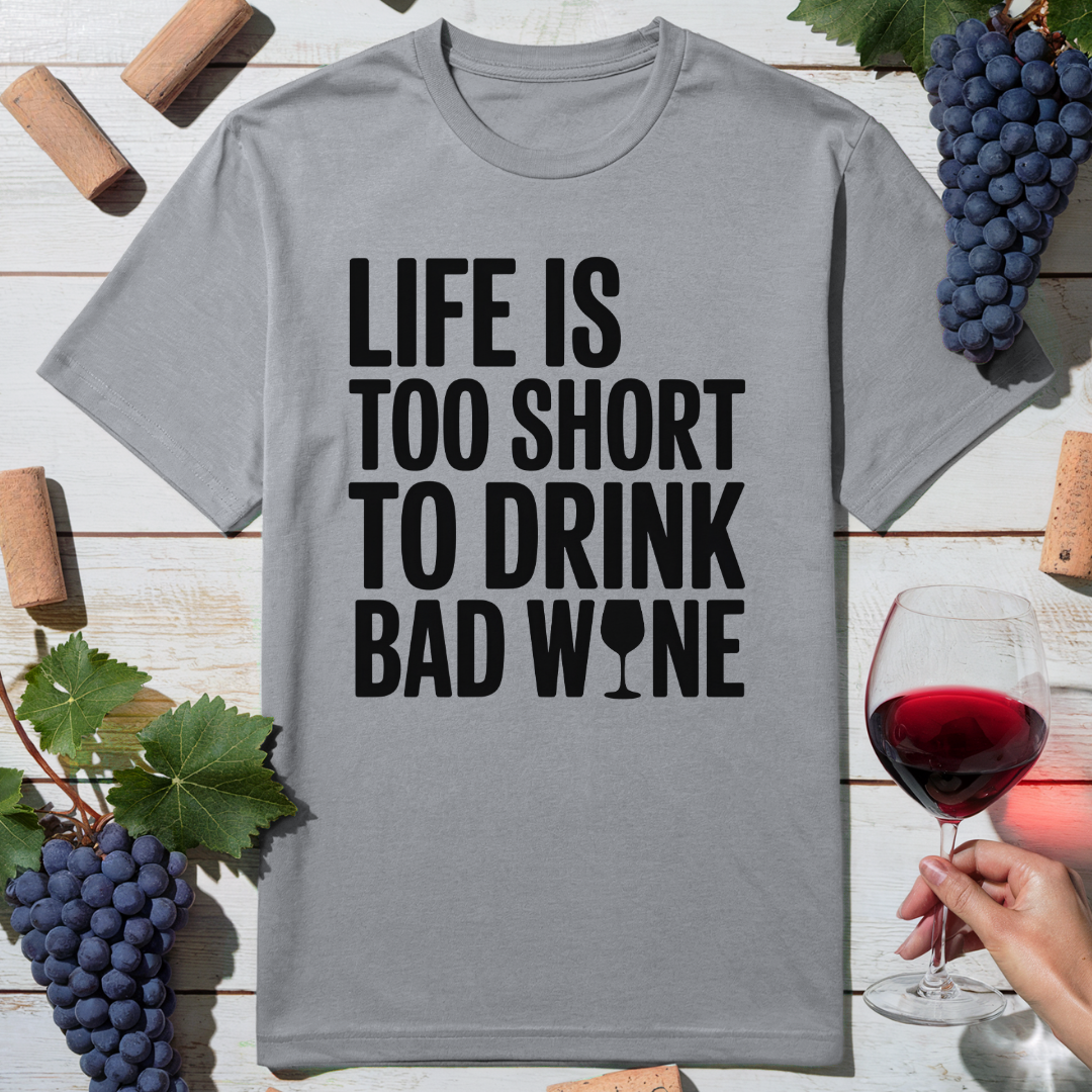 Bad Wine Warning T-Shirt
