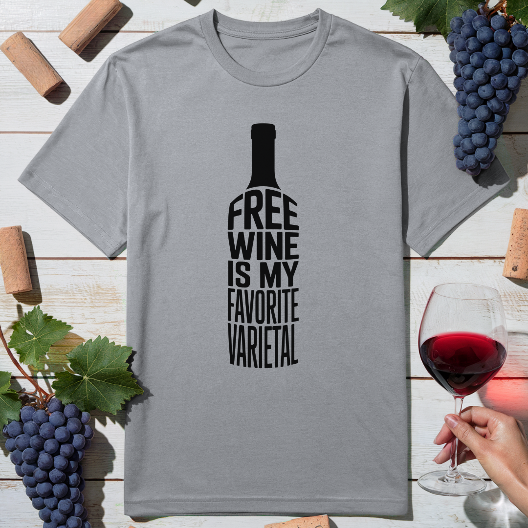 Free Wine Fan T-Shirt