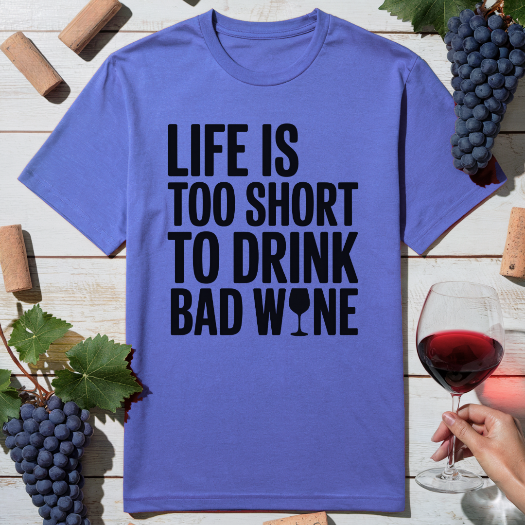 Bad Wine Warning T-Shirt