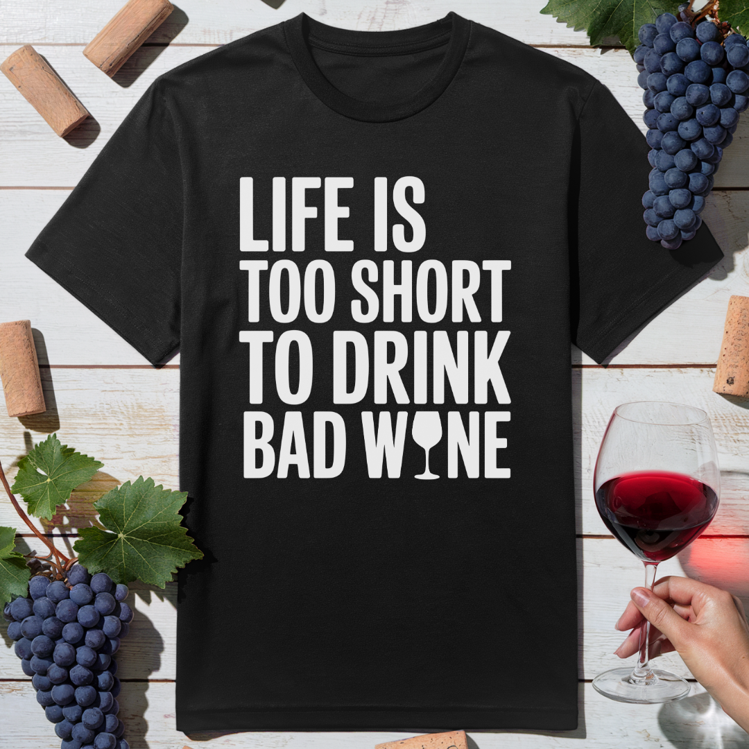 Bad Wine Warning T-Shirt