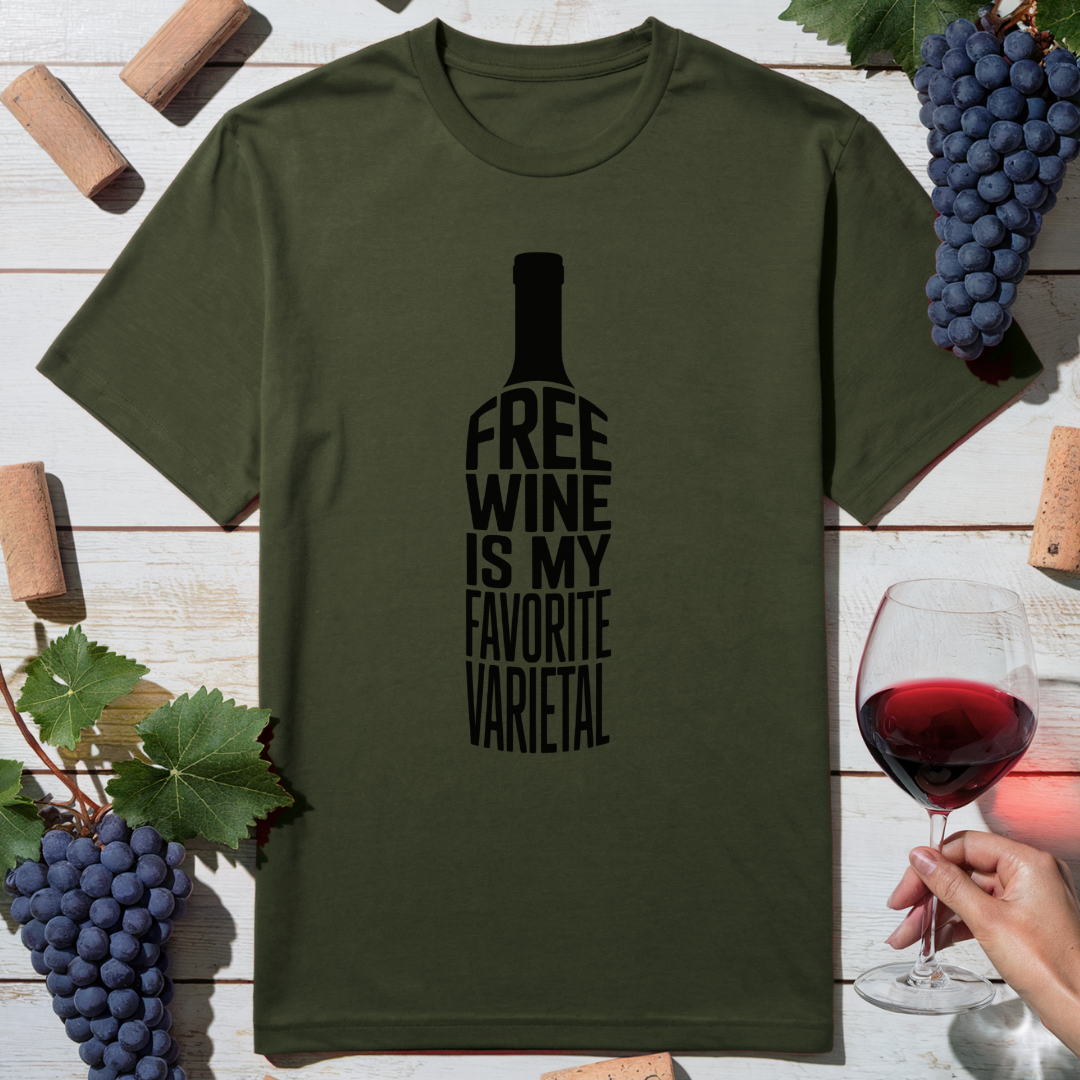 Free Wine Fan T-Shirt