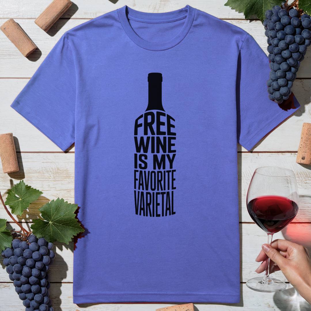 Free Wine Fan T-Shirt