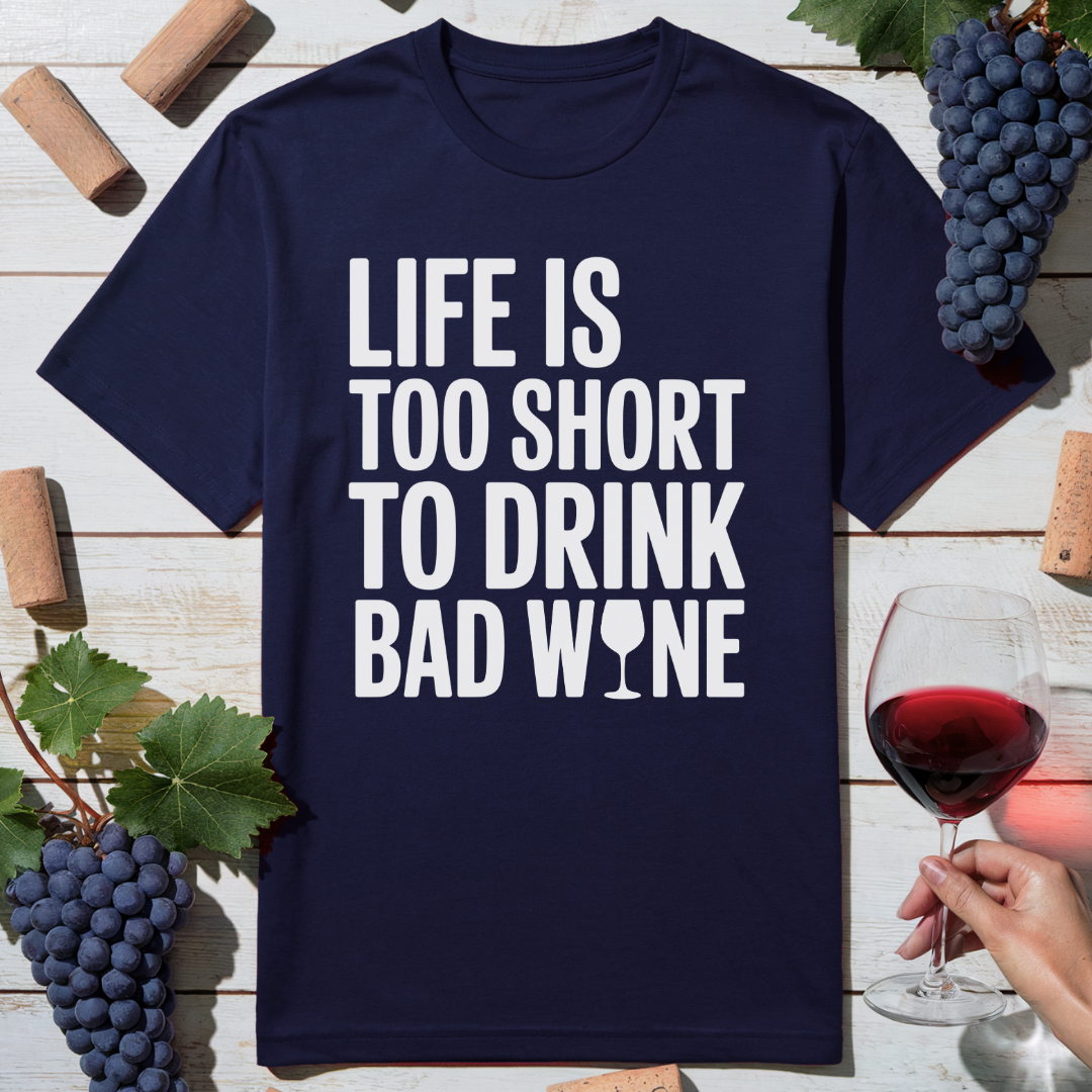 Bad Wine Warning T-Shirt