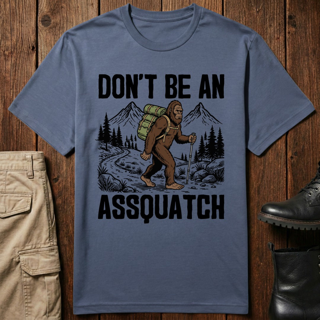 Assquatch Hiking Trail T-Shirt